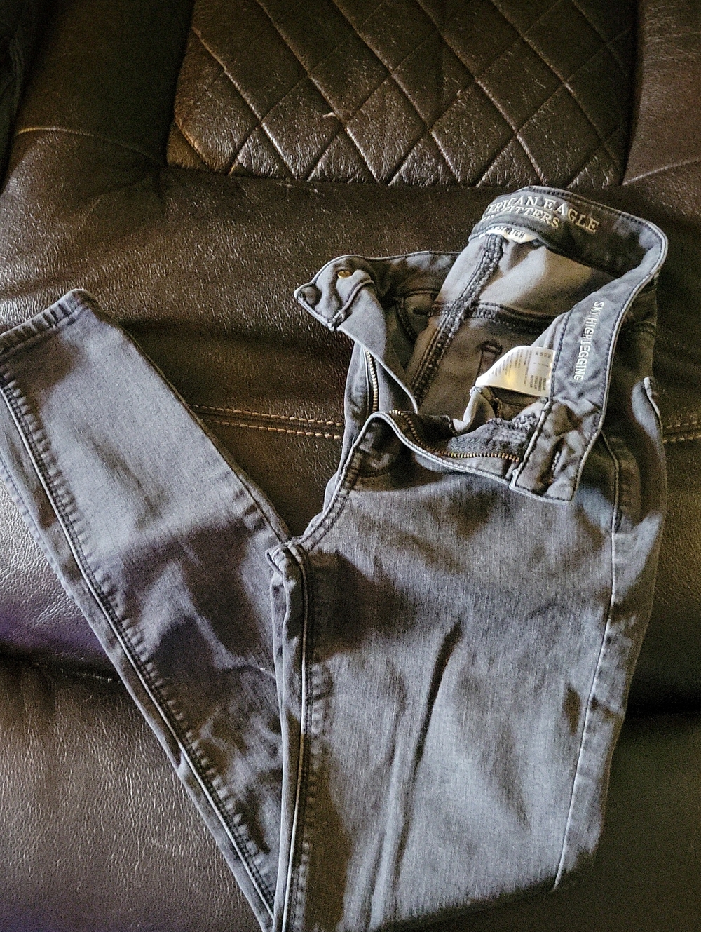 American Eagle Outfitters Women’s Charcoal Gray Jeggings
